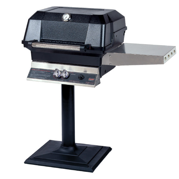 MHP Model JNR4DD Grill on Bolt-Down Post & Base